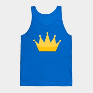 Golden Crown, Tiara Shape Tank Top